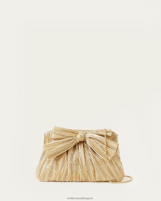 чанти злато Loeffler Randall N248X333 Жени съединител rayne bow