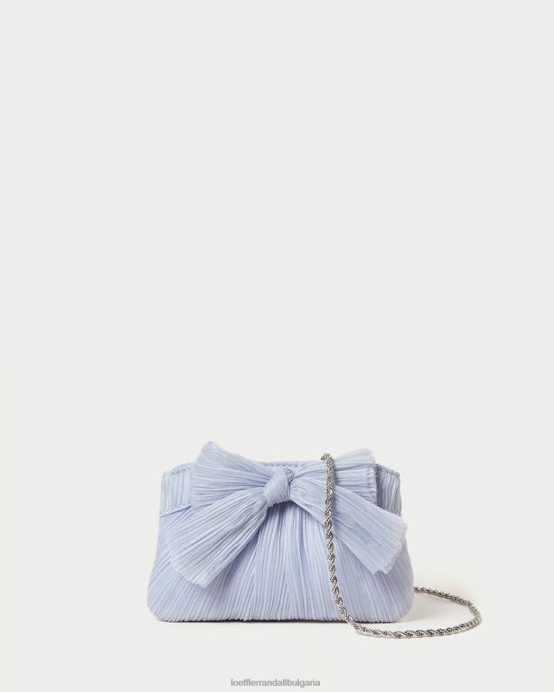 чанти син Loeffler Randall N248X339 Жени съединител с мини лък rochelle