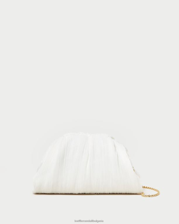 чанти перла Loeffler Randall N248X360 Жени bailey плисиран куполен съединител